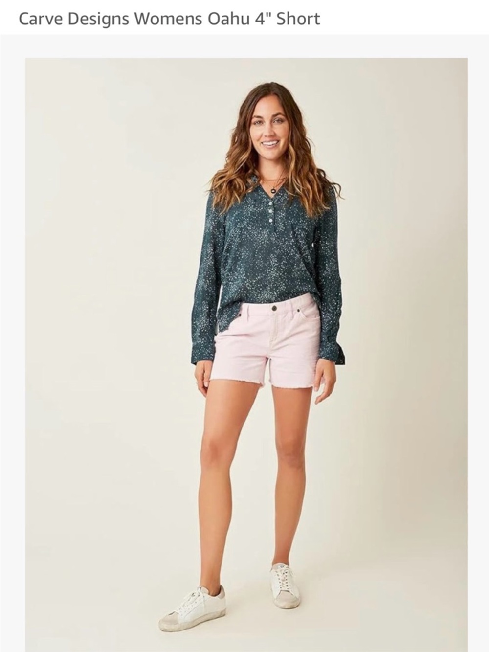 Carve Designs Womens Pink Oahu 4" Shorts